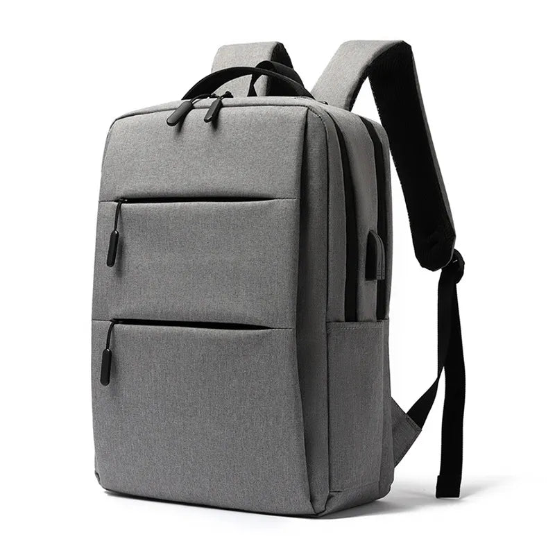 Sac à dos d'ordinateur décontracté pour hommes, sac à dos USB de grande capacité pour voyage, étudiant, extérieur