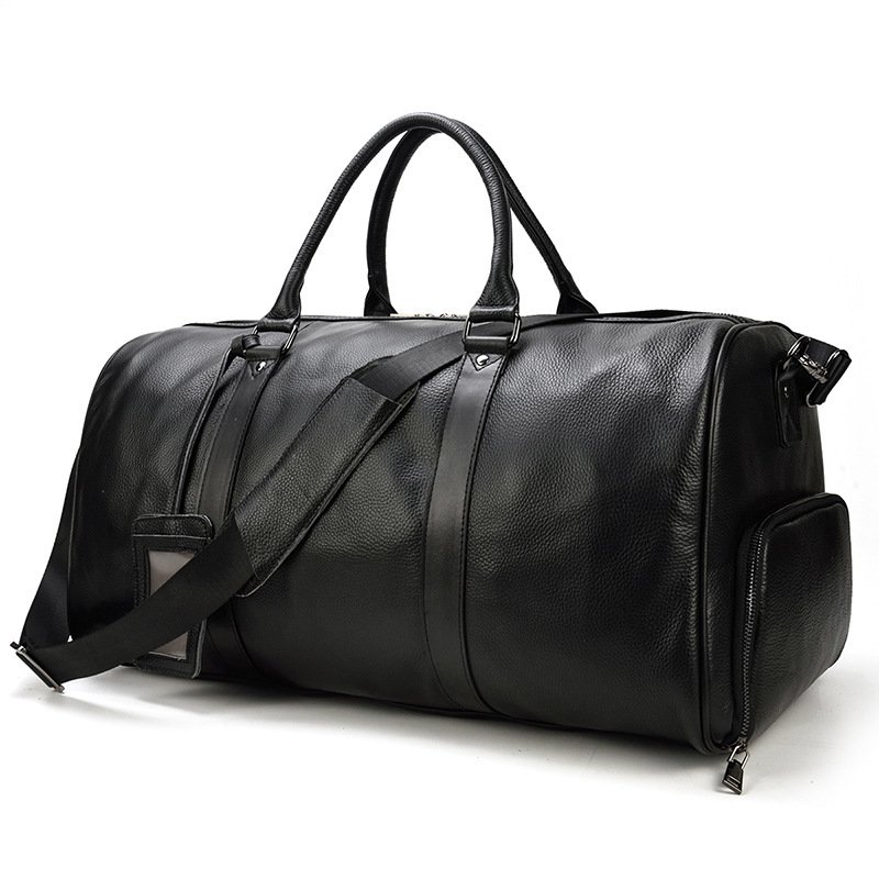 Leather Business Travel Bag Handheld – Image 9