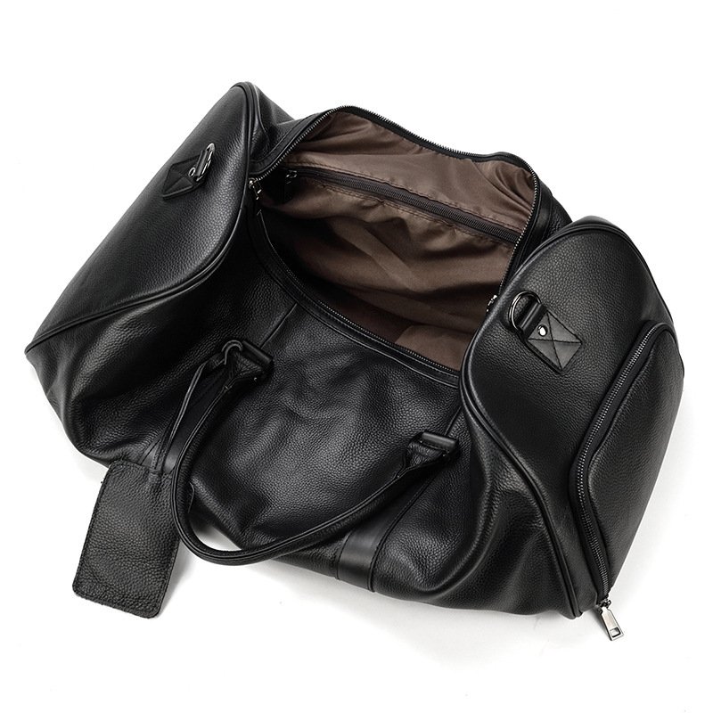Leather Business Travel Bag Handheld – Image 7
