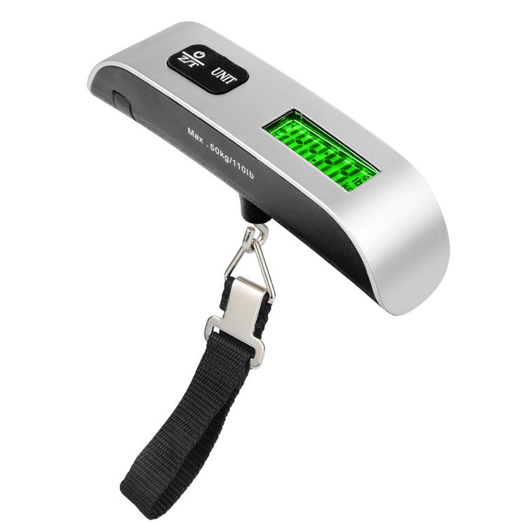 50kg Lcd Luggage Scale Electronic Digital Portable Suitcase Travel Scale Weighs Baggage Bag Hanging Scales Balance Weight – Image 2