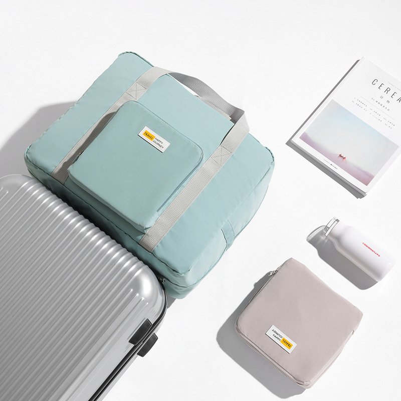 Foldable Travel Duffel Bag Tote Carry On Luggage For Women And Men Fitness Bag – Image 3