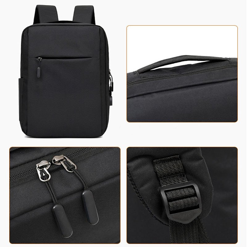 Laptop Backpack With USB Design Business Bags Men – Image 8