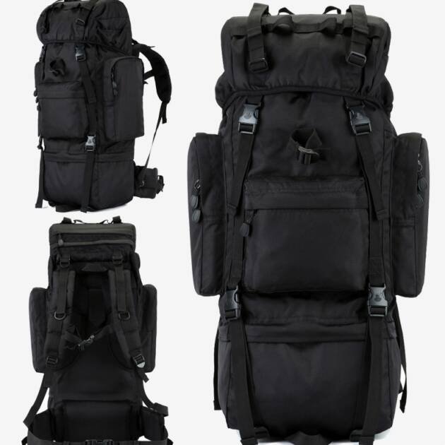 Large capacity backpack