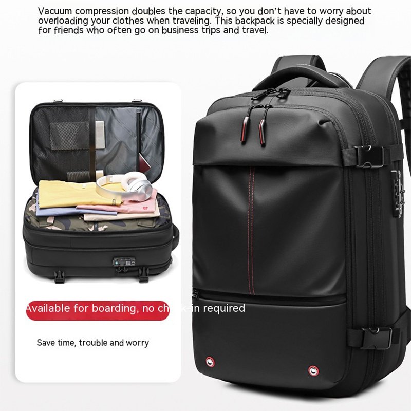 Multifunction Travel Backpack For Men – Image 2