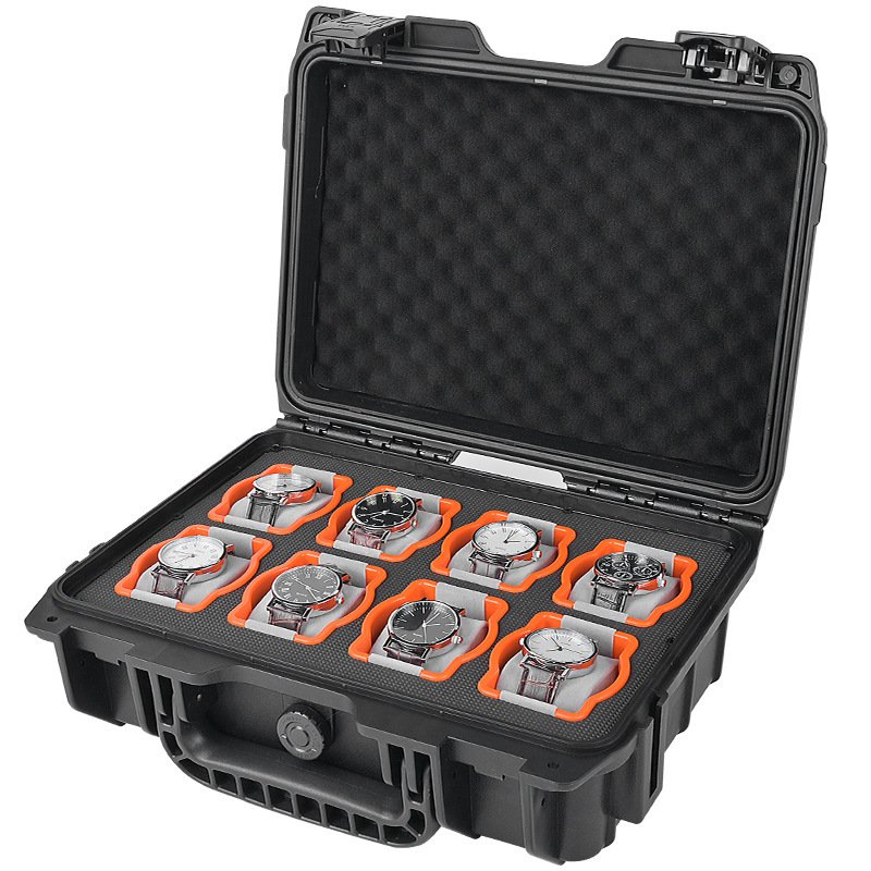 Multi-piece Jewelry Box Famous Watch High-grade Plastic Suitcase – Image 3