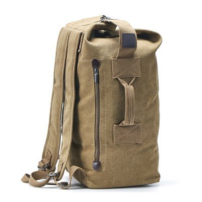Canvas shoulder bag male – Image 7