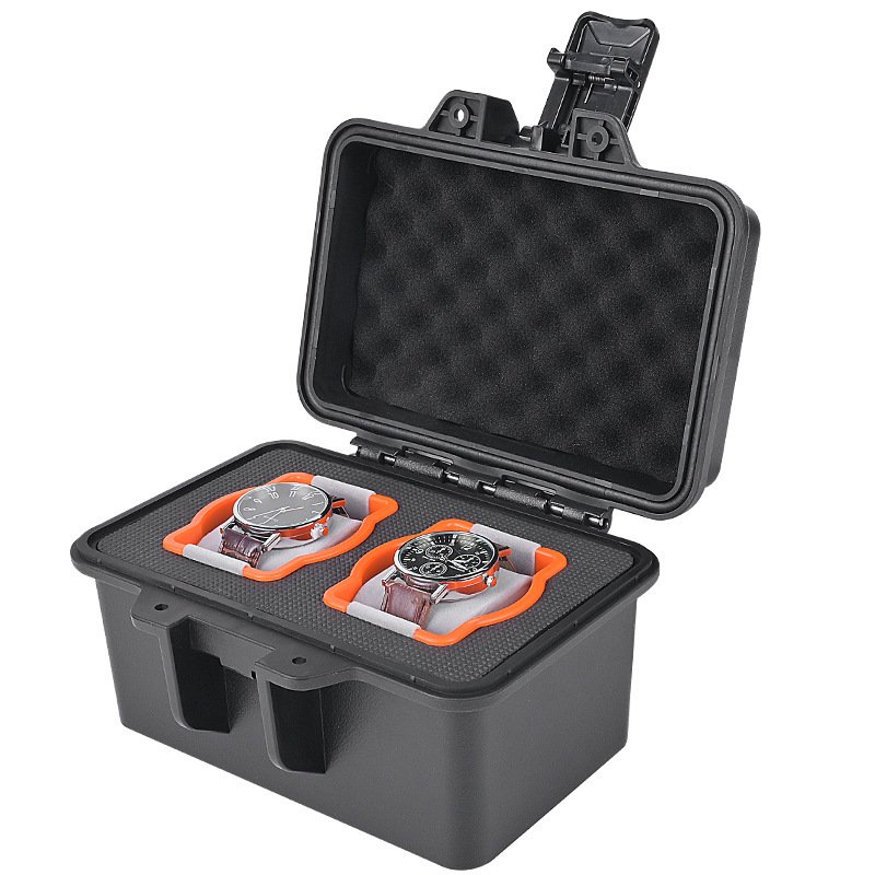 Multi-piece Jewelry Box Famous Watch High-grade Plastic Suitcase – Image 4