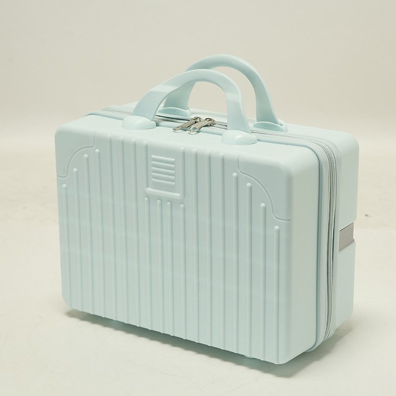 Household Fashion Simple Solid Color Lightweight Suitcase – Image 8
