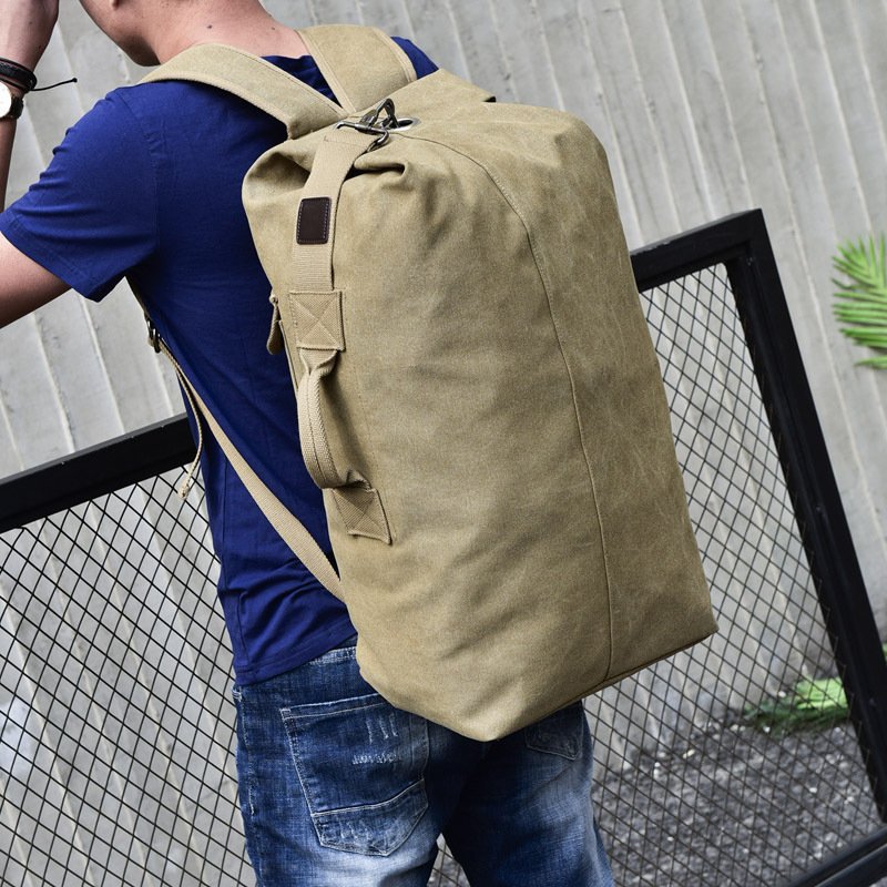 Canvas shoulder bag male – Image 2