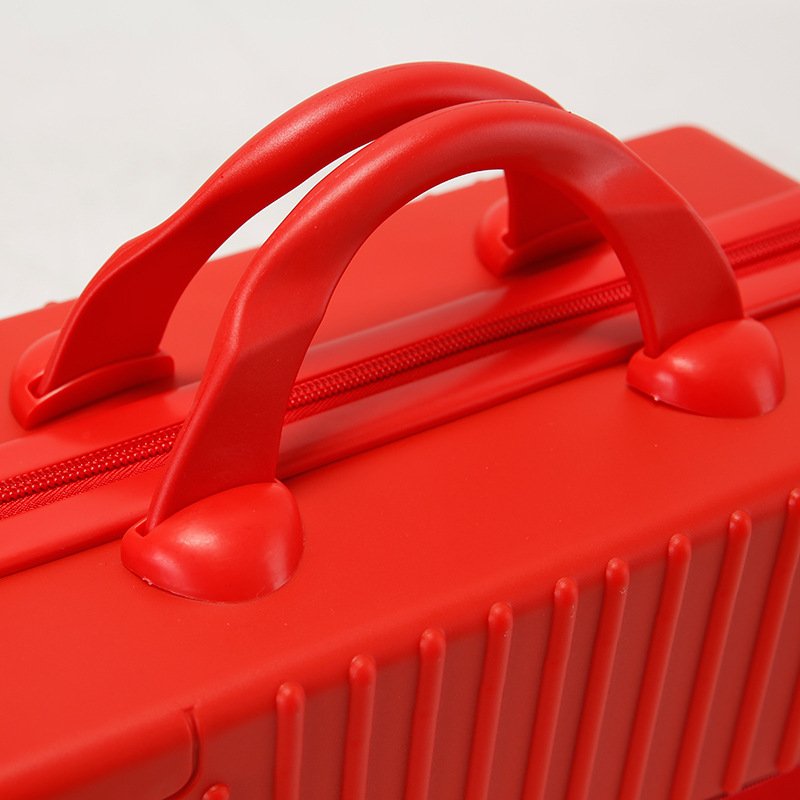 Household Fashion Simple Solid Color Lightweight Suitcase – Image 2