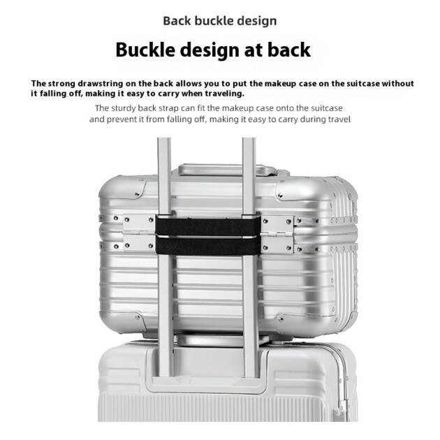 Suitcase Full Aluminum Alloy Password Lock Suitcase