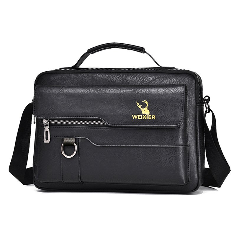Messenger Leather Retro Bag – Image 7