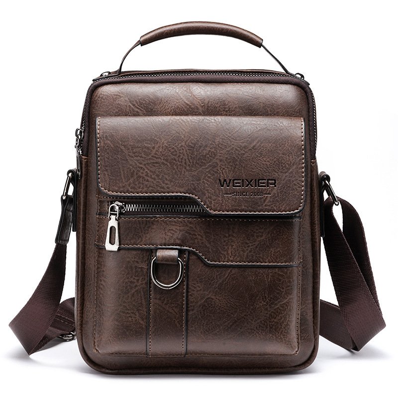 Messenger Leather Retro Bag – Image 5
