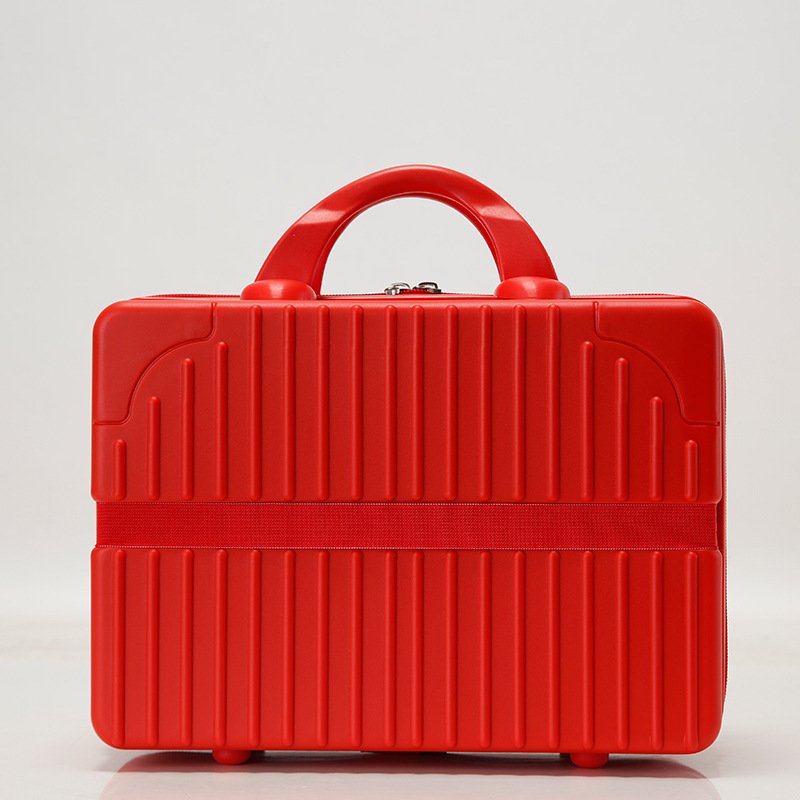 Household Fashion Simple Solid Color Lightweight Suitcase – Image 3