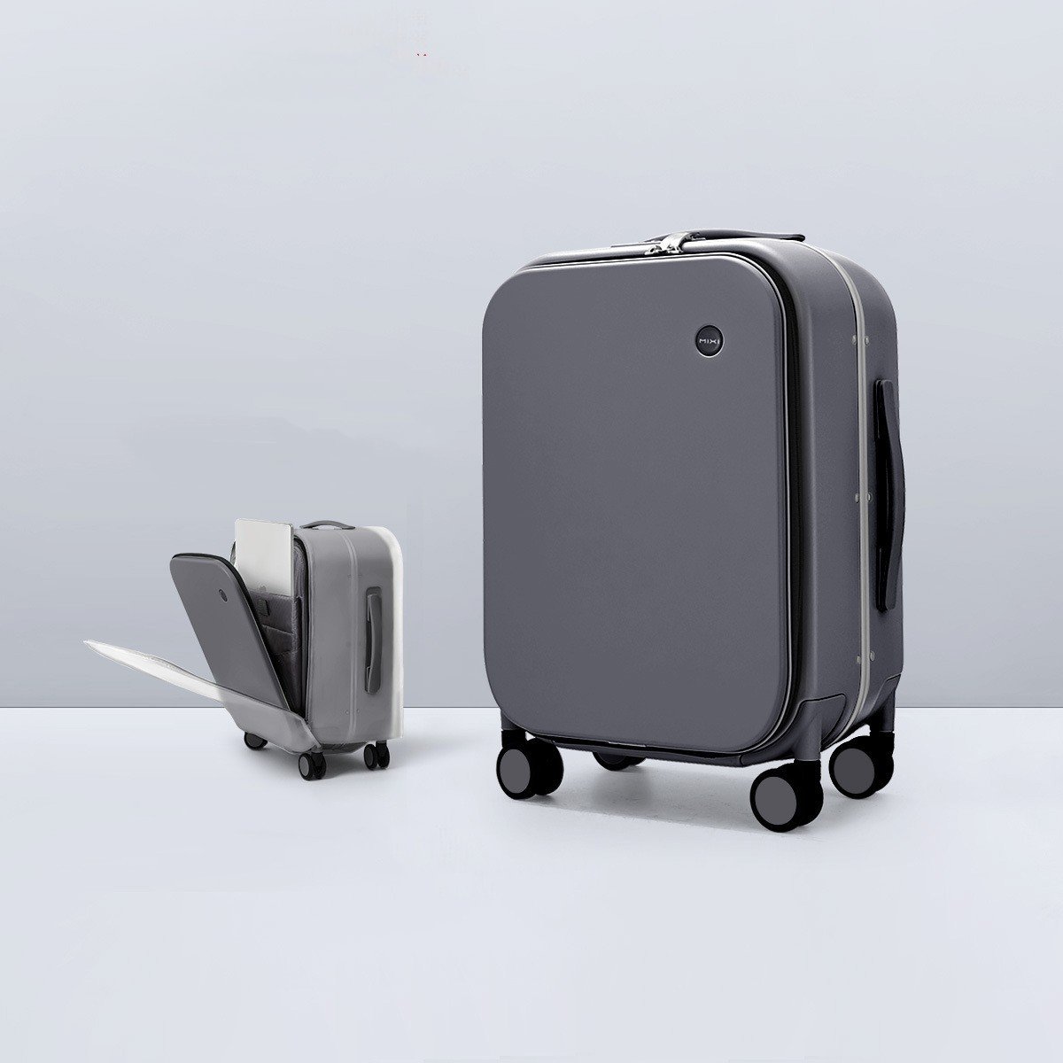 Front Opening Boarding 20 Suitcase Aluminum Frame – Image 3