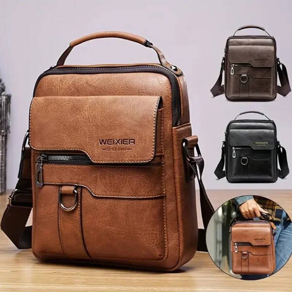 Messenger Leather Retro Bag