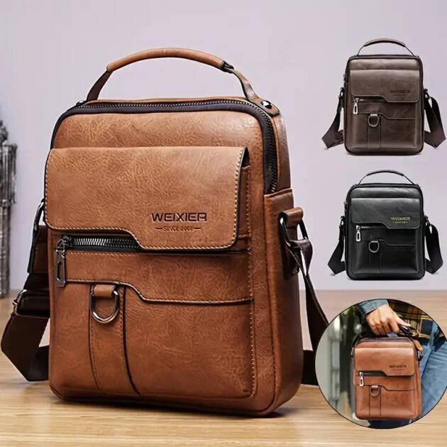 Messenger Leather Retro Bag