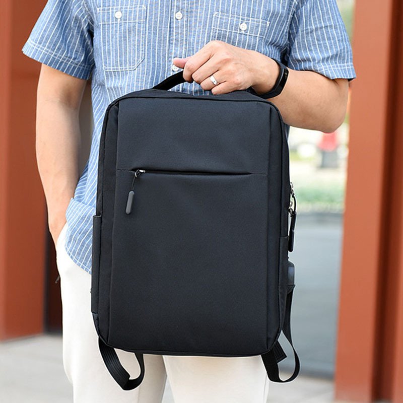 Laptop Backpack With USB Design Business Bags Men – Image 3