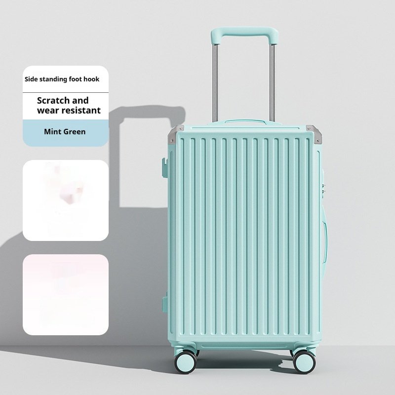 Luggage 20-inch Boarding Password Suitcase Durable Thickened Zipper Trolley Suitcase For Men – Image 9